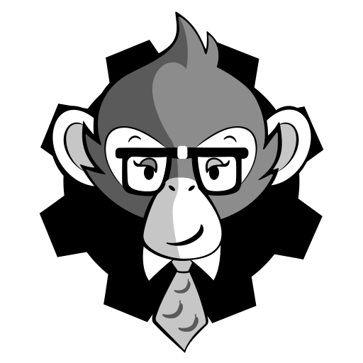 logo brainiac monkeys